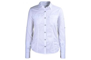 Image of Gramicci No-Squito Long Sleeve Shirt - Women's-White-Medium