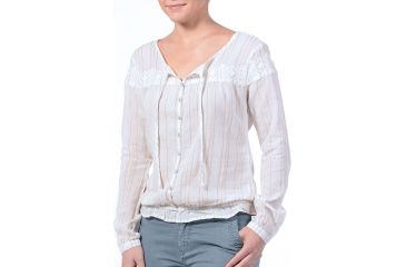Image of Gramicci Nora Organic Tee - Women's-Clay Beige-Small