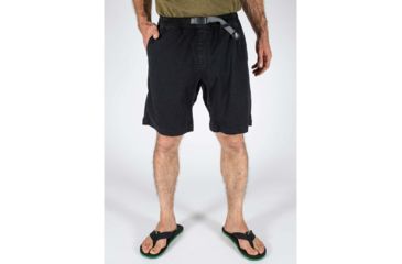 Image of Gramicci Original G Mens Short 2.0 Heather Grey Belt, Black, Small, M-1275-ONOBLK-SM