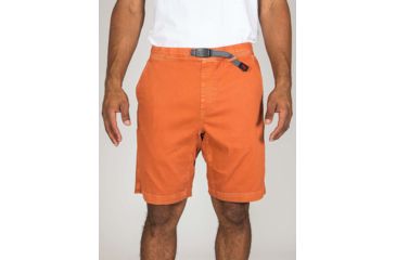 Image of Gramicci Original G Mens Short 2.0 Heather Grey Belt, Orange Spice, Large, M-1275-ONOORS-LG