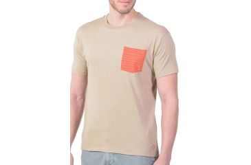 Image of Gramicci Pasadena Tee - Men's-Beige-Medium