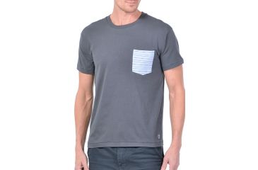 Image of Gramicci Pasadena Tee - Men's-Carbon Grey-Large