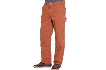 Image of Gramicci Shiloh Twill Pant - Men's-Chestnut-34 Waist-Regular Inseam