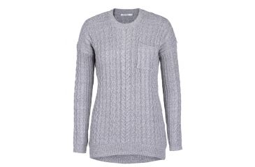 Image of Gramicci Take A Walk Sweater - Women's-Marled Navy-S/M