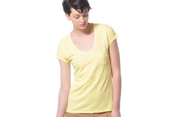 Image of Gramicci Tate T - Women's-Lemon Drop-Small