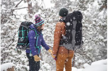 Image of Granite Gear Blaze 60 Backpack - Mens, Black/Black Gingham, Short, 5000025-0001