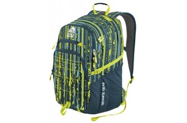 Image of Granite Gear Buffalo Backpack-Linear Metric/Basalt Blue/Neolime