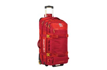 Image of Granite Gear Cross Trek 32 Wheeled Duffel-Blood Orange