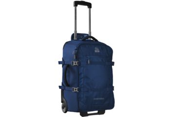 Image of Granite Gear Cross Trek2 22 Carry-On Wheeled Upright with 28 L Removable Pack-Midnight Blue/Flint