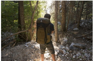 Image of Granite Gear Crown2 60L Backpack, Short, Highland Peat/Black, 5000009-4014