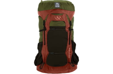 Image of Granite Gear Crown2 60L Backpack, Fatigue/Rust/Black, Regular, 5000008-4324