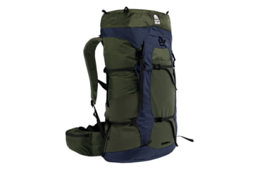 Image of Granite Gear Crown2 60L Backpack, Regular, Fatigue/Midnight Blue, 5000008-4025