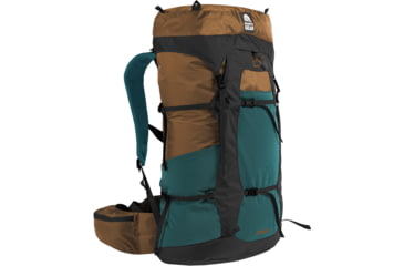 Image of Granite Gear Crown2 60L Backpacking Pack, Bourbon/Black/Midnight Blue, Regular, 5000008-7005