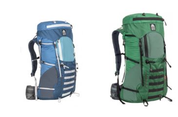 Image of Granite Gear Leopard V.C. 46 Backpack, Bleumine, Fern/Boreal/Black