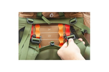 Image of Granite Gear Perimeter 50 Backpack - Long, Bourbon / Pine, 21in - 24in, 5000153-7005