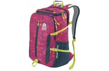 Image of Splitrock Backpack-Skribble Stars/Basalt/Neolime