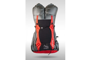 Image of Granite Gear Virga3 55L Eco Backpack, Regular Torso, Flint / Bright Red, 55L, 52035-0002-PC