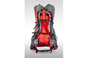 Image of Granite Gear Virga3 55L Eco Backpack, Regular Torso, Flint / Bright Red, 55L, 52035-0002-PC