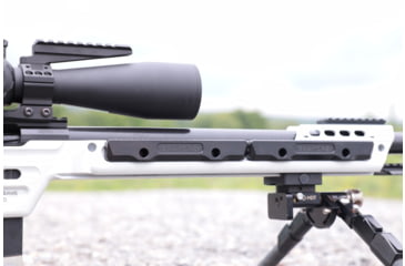 Image of Gray Ops CNC Aluminum MPA BA Comp/Hybrid XL Rail, Black, GO-SRAXL-BA/HYBR
