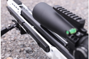 Image of Gray Ops CNC Aluminum MPA BA Comp/Hybrid XL Rail, Black, GO-SRAXL-BA/HYBR