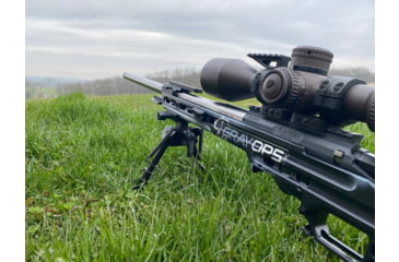 Image of Gray Ops CNC BA Comp Adjustable Thumbrest, Black, GO-BATR