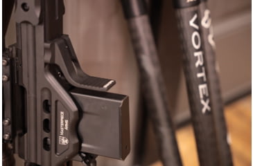 Image of Gray Ops CNC Bag Stop - Shorty, Black, GO-BSTOPSHORT