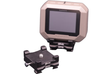 Image of Gray Ops CNC Garmin Mount, Black, GO-GARMOUNT