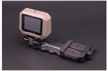 Image of Gray Ops CNC Garmin Mount Kit + Arca, Black, GO-GARKITARCA