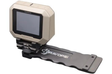 Image of Gray Ops CNC Garmin Mount Kit, Black, GO-GARKIT
