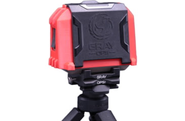 Image of Gray Ops CNC Garmin Xero Bump Cover, Red, GO24-12