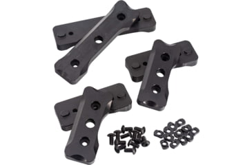 Image of Gray Ops CNC M-LOK Weight Kit - All Hardware, Black, GOW-MLS