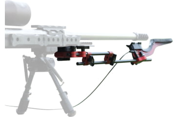 Image of Gray Ops CNC Magnetospeed V3 Mount, Black/Red, GO-MAGV3