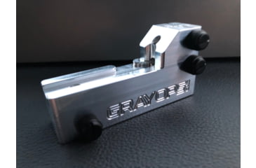 Image of Gray Ops CNC Magnum Brass Marker, Black, GO-BRMKRM