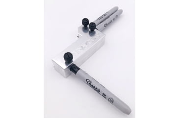 Image of Gray Ops CNC Magnum Brass Marker, Black, GO-BRMKRM