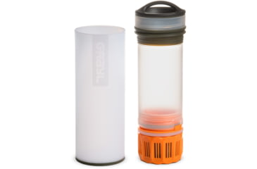 Image of Grayl Ultralight Compact Purifier Bottle, Alpine White, 16 oz, ULC-01-AW