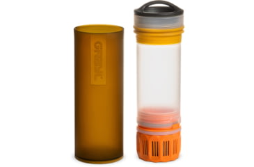 Image of Grayl Ultralight Compact Purifier Bottle, Coyote Amber, 16 oz, ULC-01-CA
