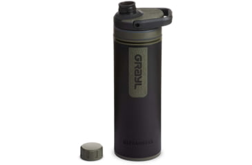 Image of Grayl UltraPress Purifier Bottle, Camp Black, 16.9 oz, 500-CMP