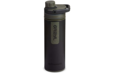 Image of Grayl UltraPress Purifier Bottle, Camp Black, 16.9 oz, 500-CMP