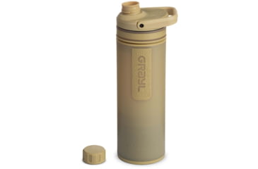 Image of Grayl UltraPress Purifier Bottle, Desert Tan, 16.9 oz, 500-DTN