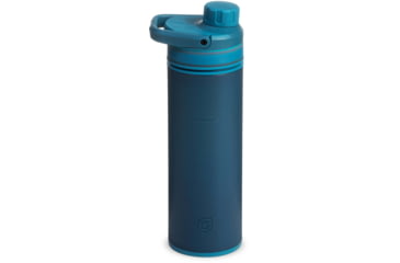 Image of Grayl UltraPress Purifier Bottle, Forest Blue, 16.9 oz, 500-FOR