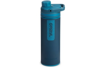 Image of Grayl UltraPress Purifier Bottle, Forest Blue, 16.9 oz, 500-FOR