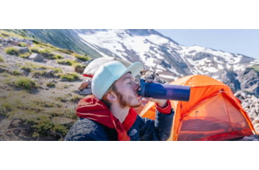 Image of Grayl UltraPress Purifier Bottle, Midnight Granite, 16.9 oz, 500-MDN