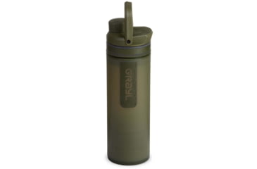 Image of Grayl UltraPress Purifier Bottle, Olive Drab, 16.9 oz, 500-ODG