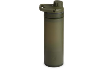 Image of Grayl UltraPress Purifier Bottle, Olive Drab, 16.9 oz, 500-ODG