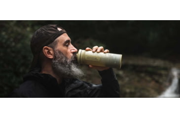 Image of Grayl UltraPress Purifier Bottle, Olive Drab, 16.9 oz, 500-ODG