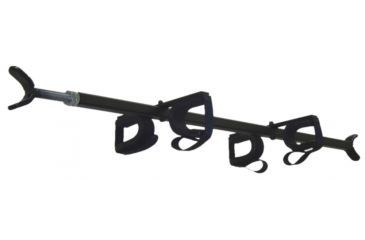 Image of Great Day Quick-Draw Overhead Gun Rack for JEEP, Black, Fits 42-48in Rollbar Width, QD857-OGR-JEEP