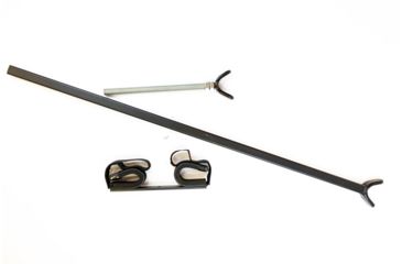 Image of Great Day Quick-Draw Overhead Gun Rack for JEEP, Black, Fits 42-48in Rollbar Width, QD857-OGR-JEEP