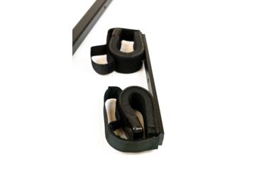 Image of Great Day Quick-Draw Overhead Gun Rack for JEEP, Black, Fits 42-48in Rollbar Width, QD857-OGR-JEEP