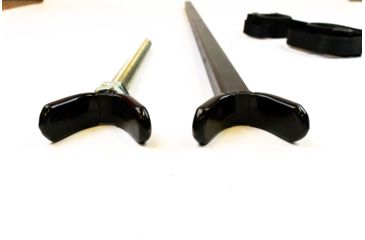 Image of Great Day Quick-Draw Overhead Gun Rack for JEEP, Black, Fits 42-48in Rollbar Width, QD857-OGR-JEEP