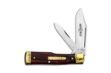 Image of Great Eastern #44 Northfield UN-X-LD Gunstock Buffalo Jack Folding Knife, 2.875in, 1095, Clip Point, Pen Blade, Cocobolo, Wood Handle, Wood/Steel, 6.375 inch, BHQ-87829